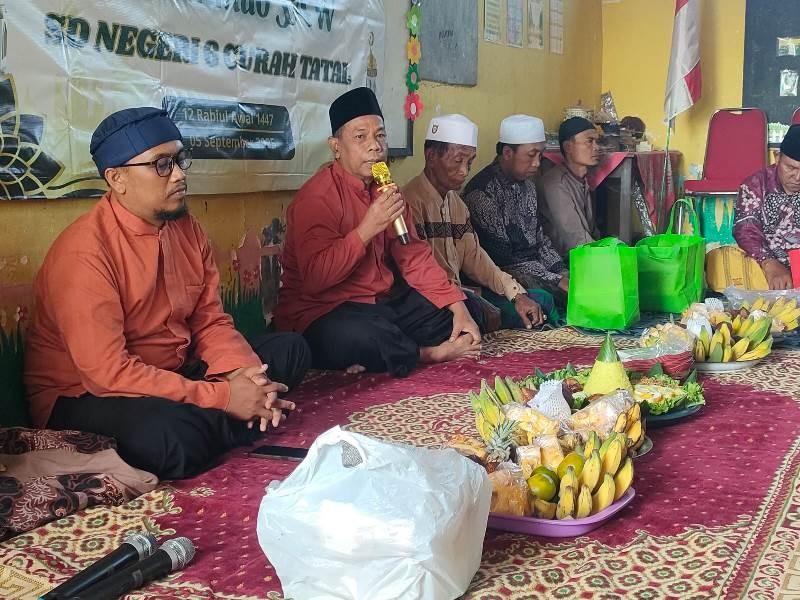 Maulid Nabi Muhammad SAW di SD Negeri 6 CUrah Tatal